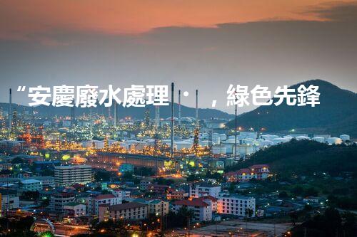 “安慶廢水處理，綠色先鋒，環(huán)保典范！”